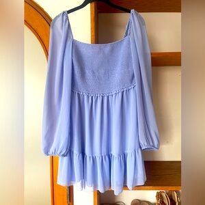 Aritzia Mini Dress in Lilac - Size Medium